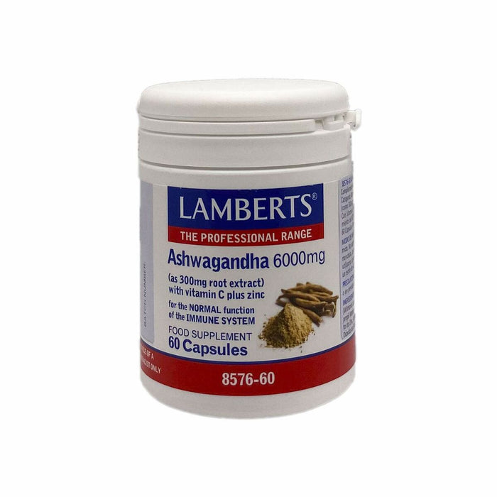 Supliment Alimentar Lamberts Ashwagandha 60 Unități
