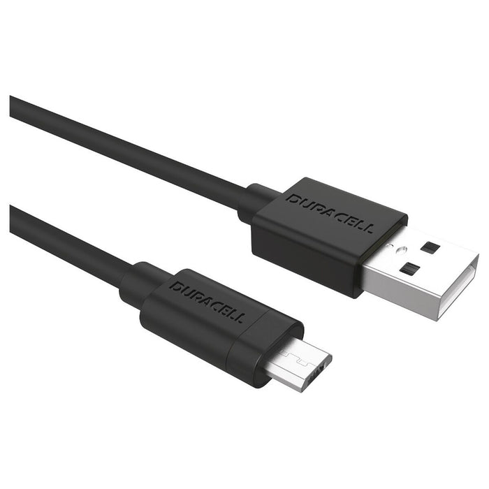 Cablu USB DURACELL USB5023A 2 m Negru (1 Unități)