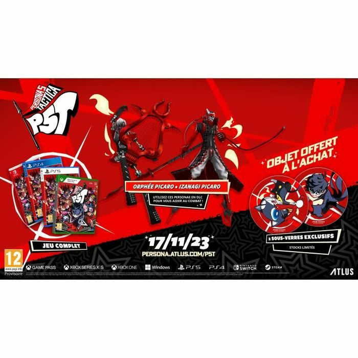 Joc video PlayStation 4 SEGA Persona 5 Tactica (FR)