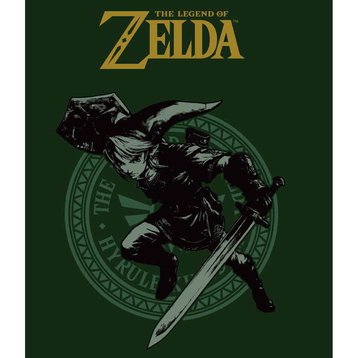 Tricou cu Mânecă Scurtă The Legend of Zelda Link Pose Verde Unisex