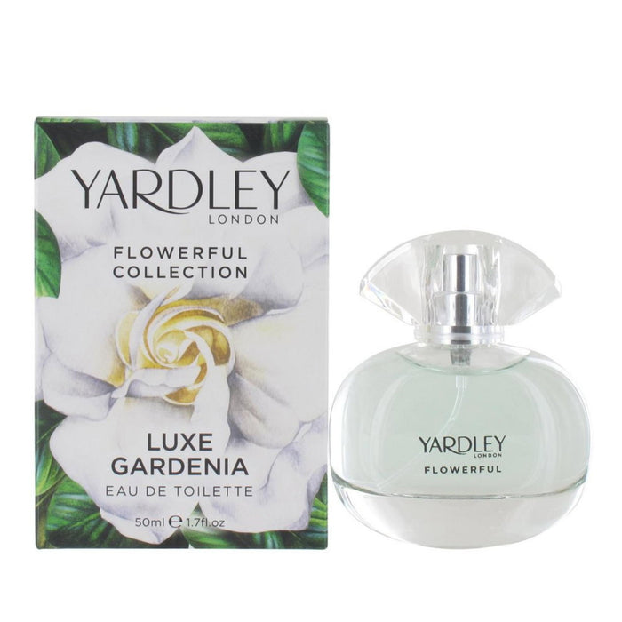 Apă de toaletă Yardley Luxe Gardenia, pentru femei, 50 ml