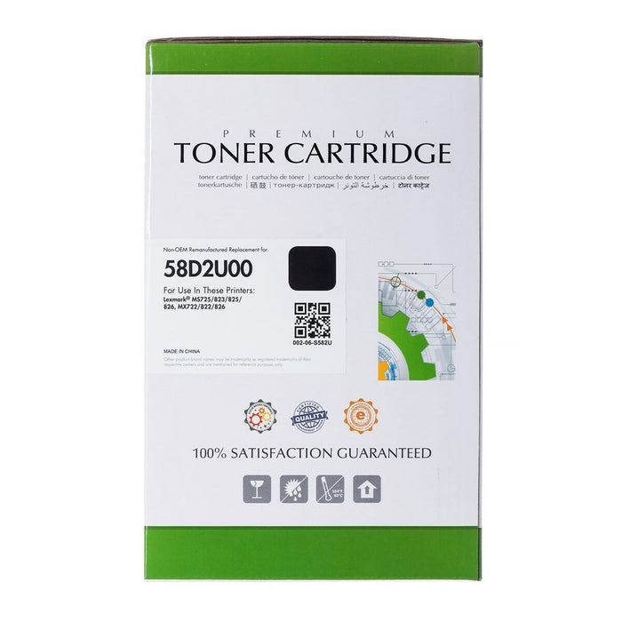 Toner Superbulk 58D2U00 Negru