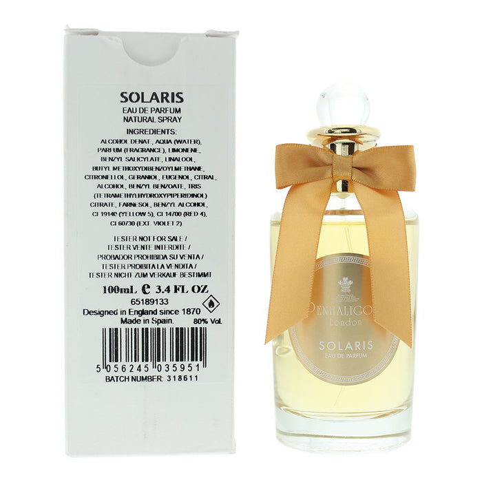 Apă de parfum Penhaligon's Solaris, unisex, 100 ml, tester