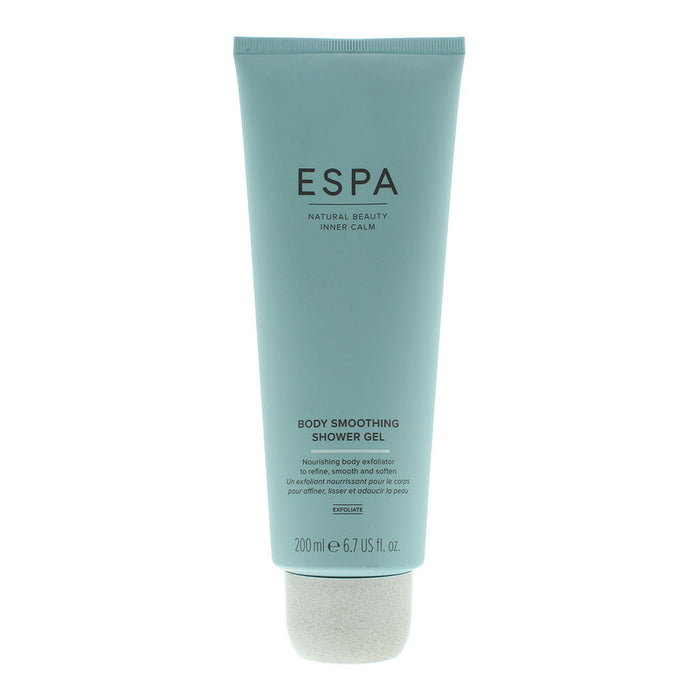 Gel de duș exfoliant Espa Body Smoothing, pentru toate tipurile de piele, 200 ml