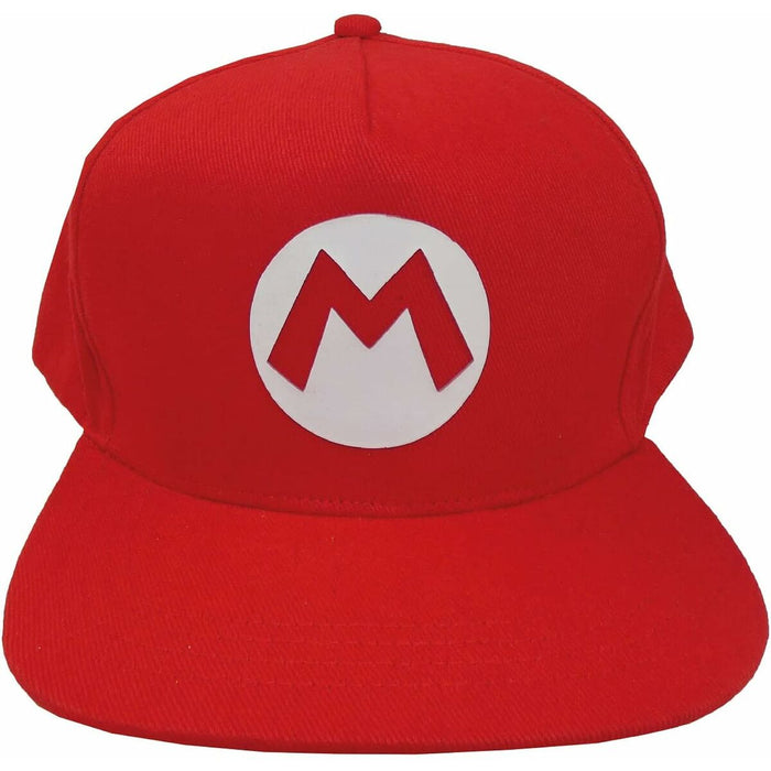 Șapcă Unisex Super Mario Badge 58 cm Roșu Mărime unică