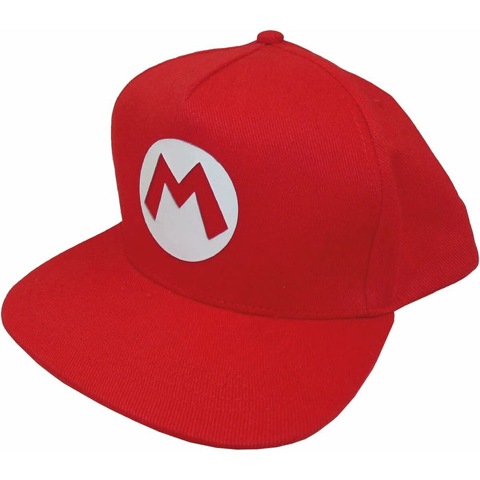 Șapcă Unisex Super Mario Badge 58 cm Roșu Mărime unică