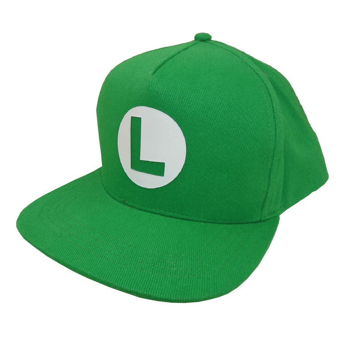 Șapcă Unisex Super Mario Luigi Badge 58 cm Verde Mărime unică