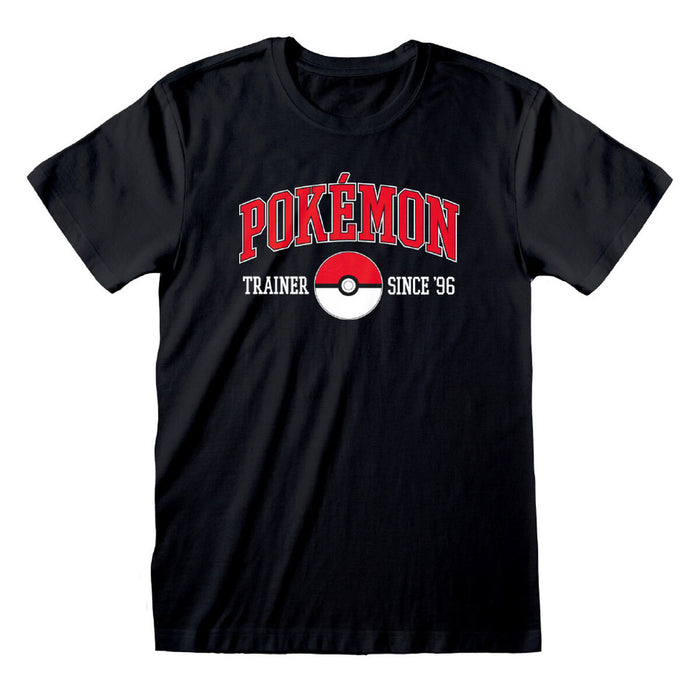 Tricou cu Mânecă Scurtă Pokémon Since 96 Negru Unisex
