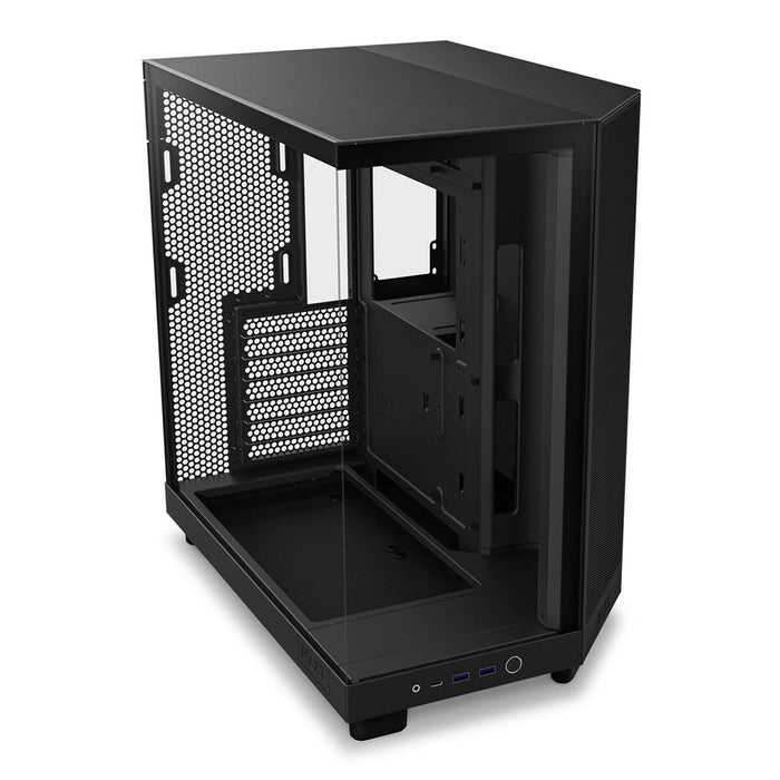 Unitate Semi-tower ATX NZXT CC-H61FB-R1 Albastru Negru Roșu Verde