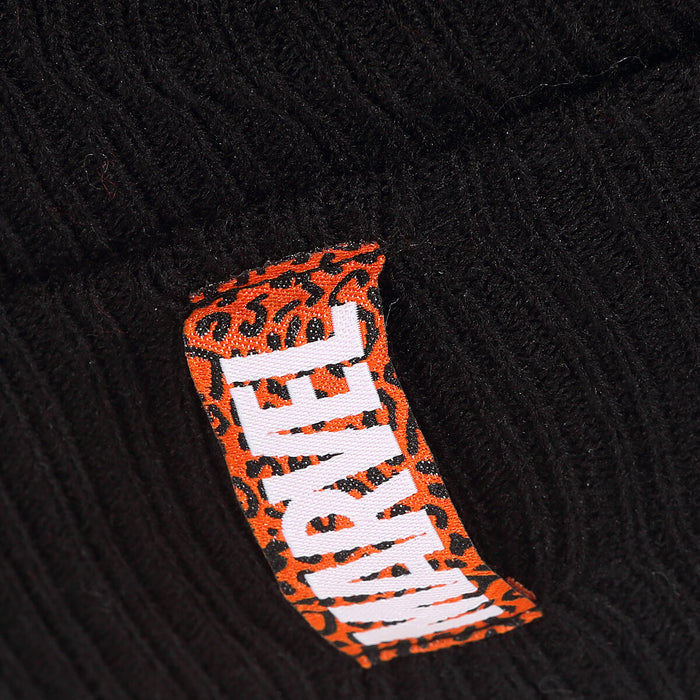Pălărie Marvel Leopard Logo Negru