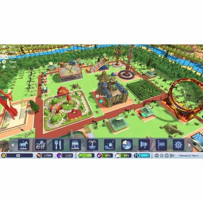 Joc video pentru Switch Atari Roller Coaster Tycoon Adventures - Deluxe