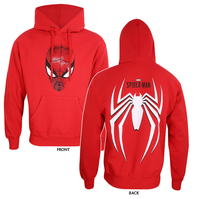 Hanorac cu Glugă Unisex Spider-Man Spider Crest Roșu