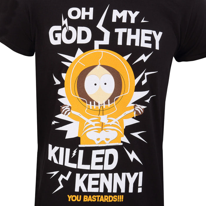 Tricou cu Mânecă Scurtă South Park They Killed Kenny Negru Unisex
