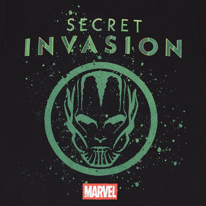 Tricou cu Mânecă Scurtă Marvel Logo Icon Negru Unisex