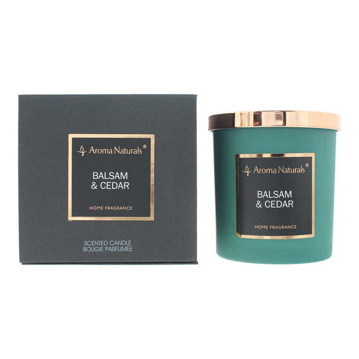 Lumânare parfumată Aroma Naturals Balsam & Cedar, 215 g