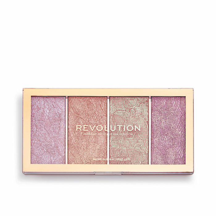 Paletă de machiaj Revolution Make Up Lace Fard Obraz 20 g