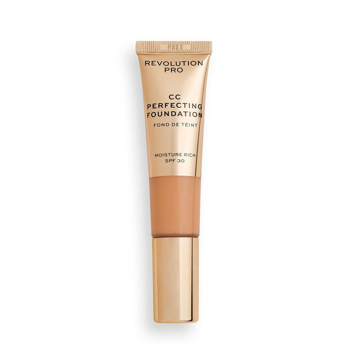 Fond de ten lichid Revolution Pro CC Perfecting, hidratant, nuanța F5, SPF 30, 26 ml