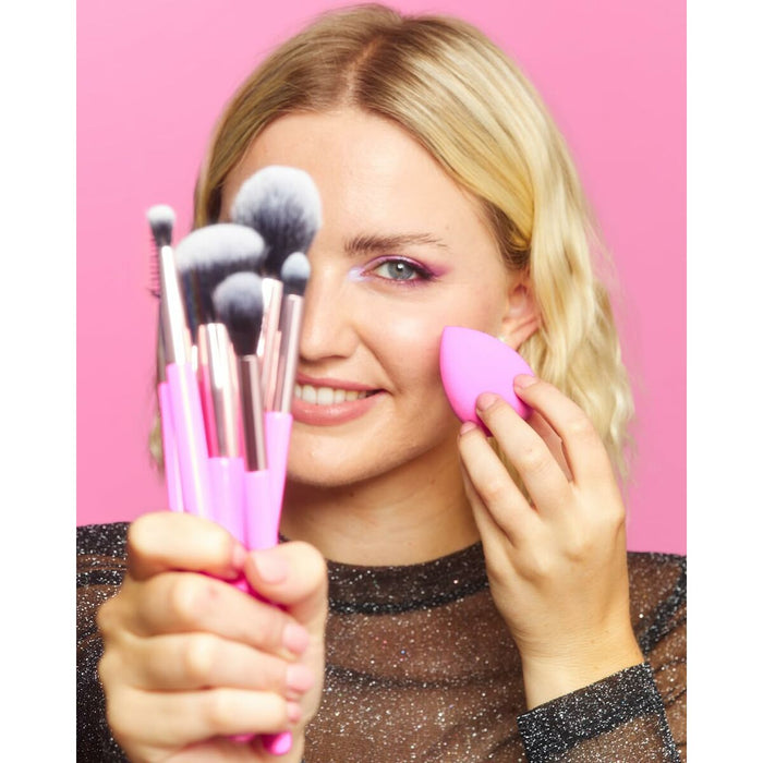 Set de Pensule de Machiaj Revolution Make Up The Brush Edit Roz 8 Piese