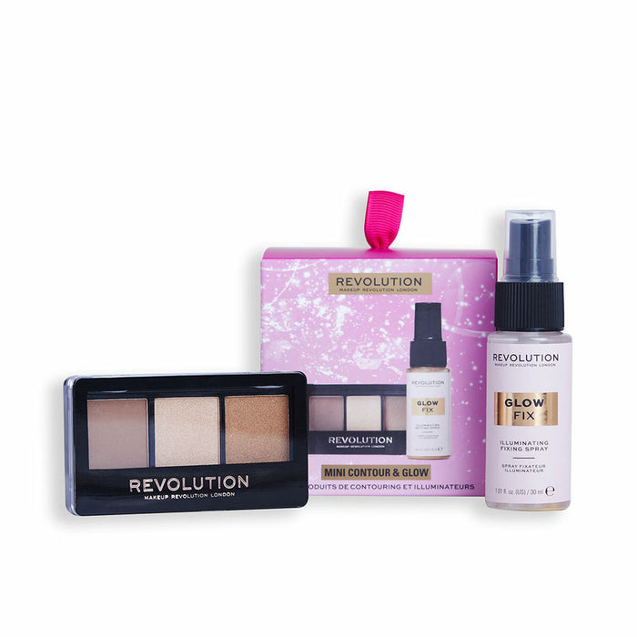 Set de Machiaj Revolution Make Up Mini Contour & Glow 2 Piese