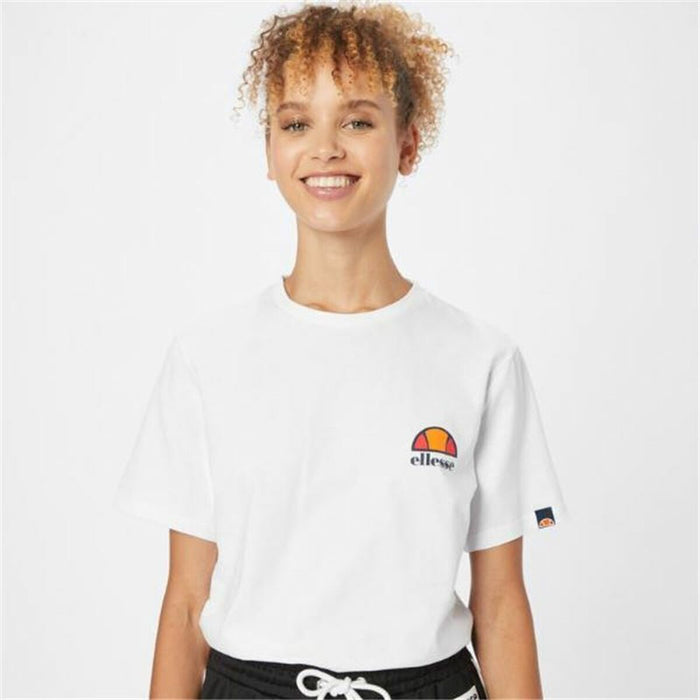 Tricou cu Mânecă Scurtă Femei Ellesse Annifa Alb
