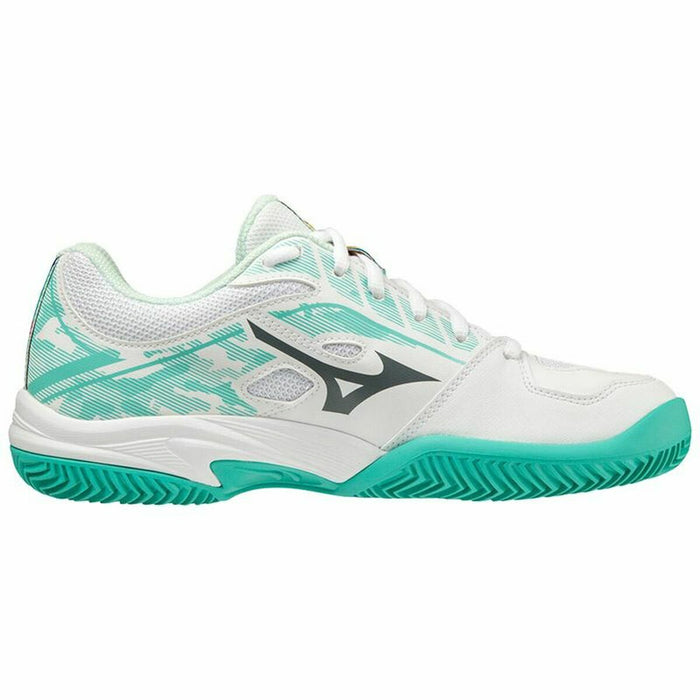 Încălțăminte de Tenis pentru Damă Mizuno Break Shot 3 CC Alb