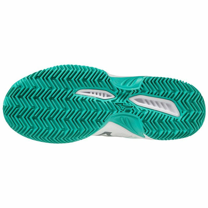 Încălțăminte de Tenis pentru Damă Mizuno Break Shot 3 CC Alb