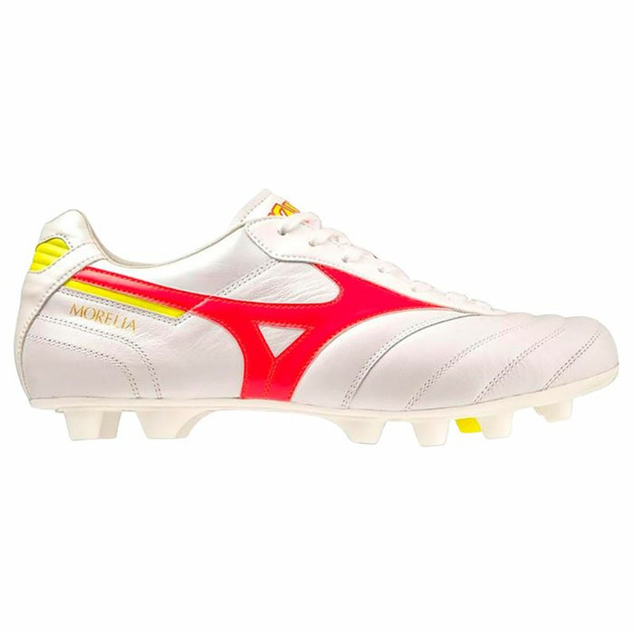 Încălțăminte de Fotbal pentru Adulți Mizuno Morelia II Elite Alb