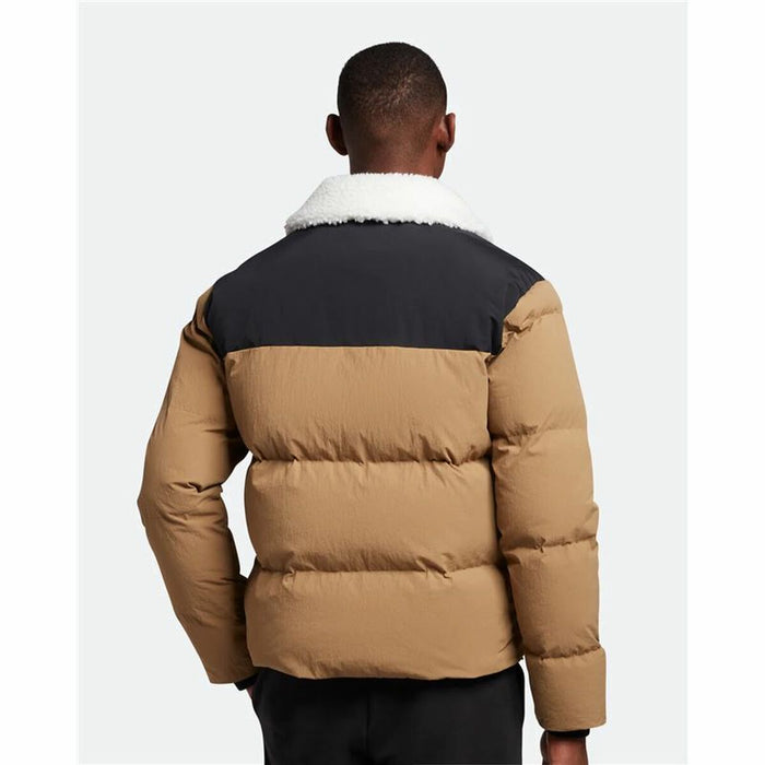 Jachetă Sport de Bărbați Lyle & Scott Borg Collar Maro