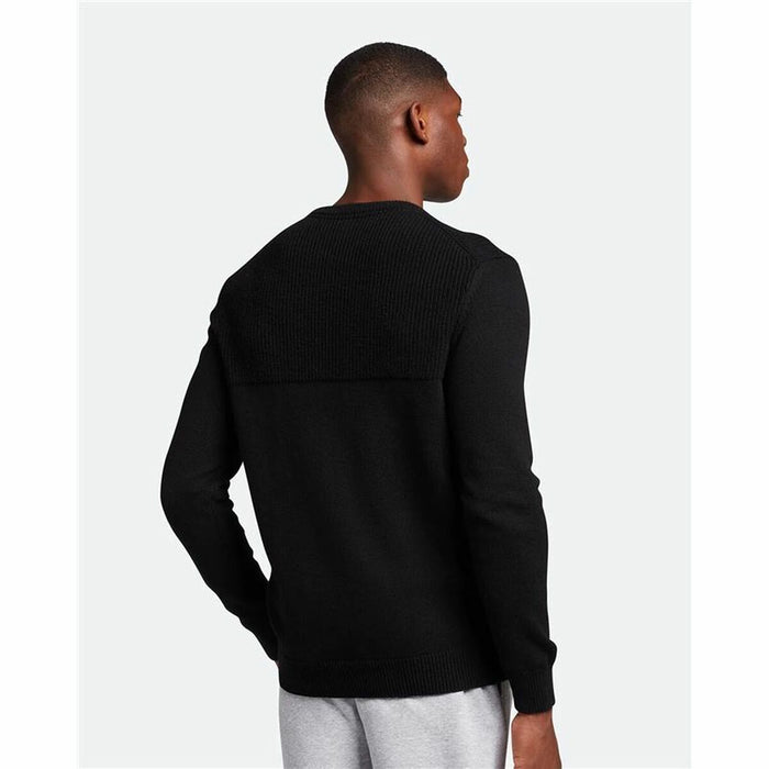 Hanorac fără Glugă Bărbați Lyle & Scott V1-Crew Negru
