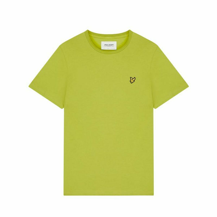 Tricou cu Mânecă Scurtă Lyle & Scott V1-Plain Verde Bărbați