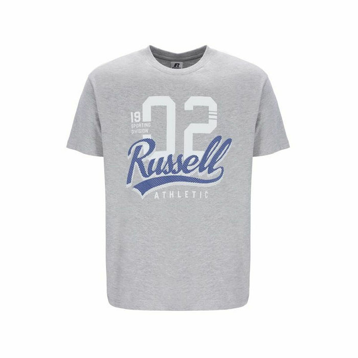 Tricou cu Mânecă Scurtă Bărbați Russell Athletic Amt A30101 Gri