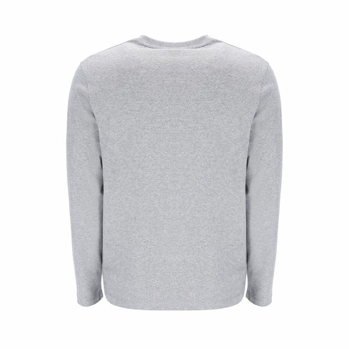 Tricou cu Mânecă Lungă Bărbați Russell Athletic Collegiate Gri deschis