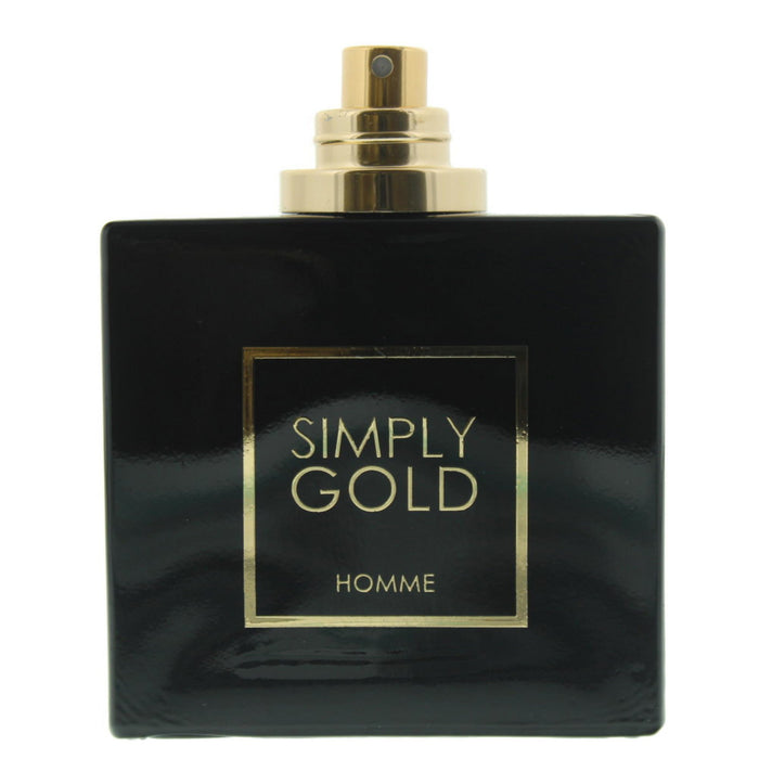 Apă de toaletă Simply Gold Homme, pentru bărbați, 100 ml, tester