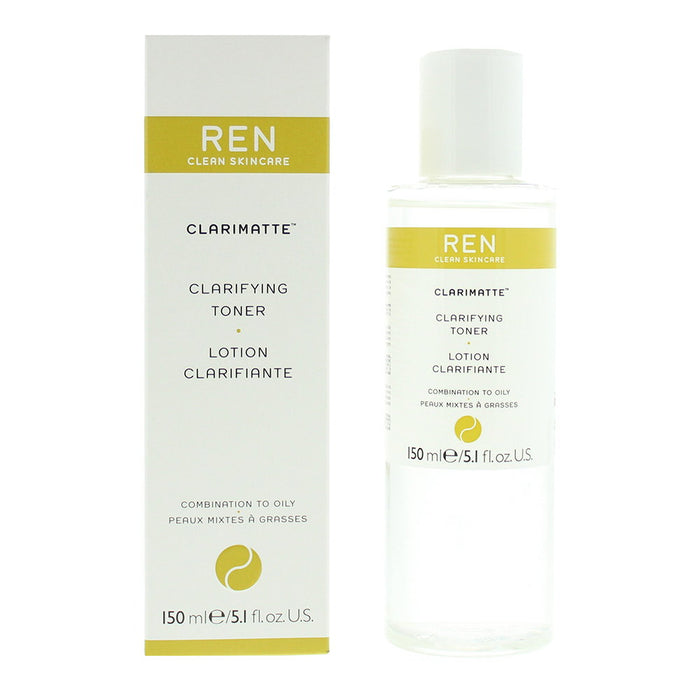 Loțiune tonică Ren Clarimatte, clarifiantă, pentru ten mixt și gras, 150 ml