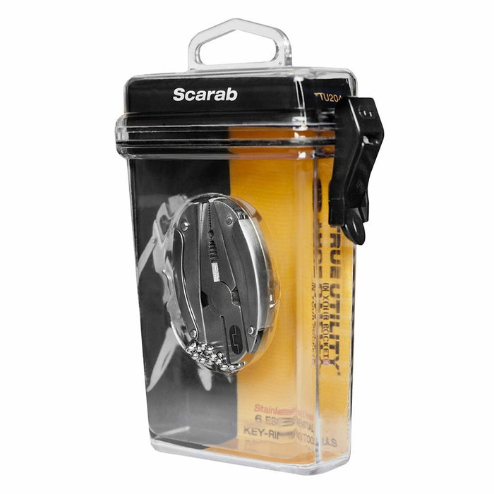 Cuţit multifuncţional True Scarab7 tu204k 7 în 1 Argintie