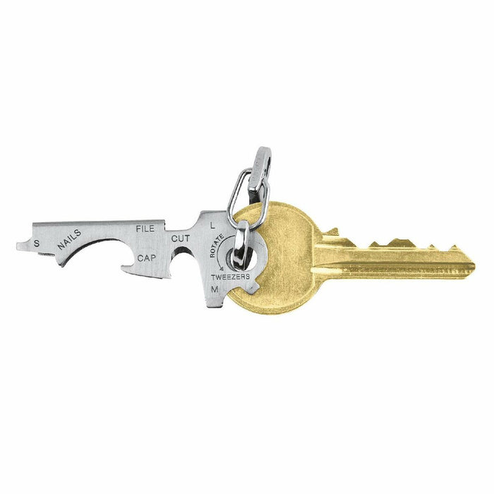 Multi-purpose key ring True Keytool tu247k 8 Funcții