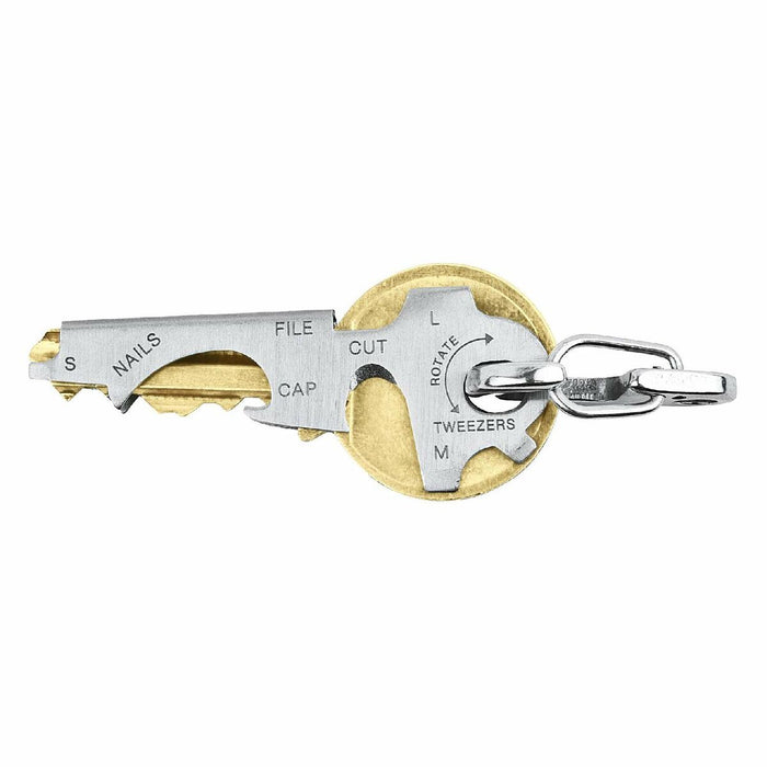 Multi-purpose key ring True Keytool tu247k 8 Funcții