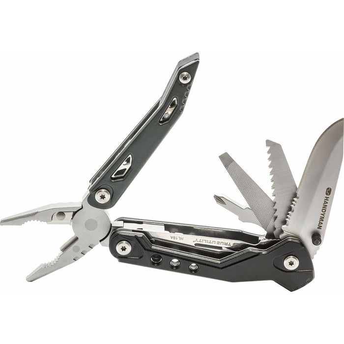 Cuţit multifuncţional True Handy one tu181 18 în 1 Negru Argintiu