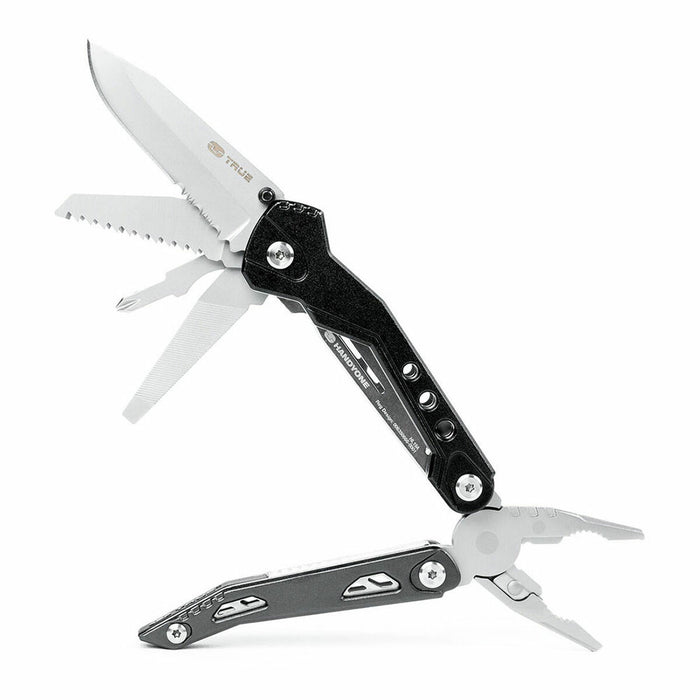 Cuţit multifuncţional True Handy one tu181 18 în 1 Negru Argintiu