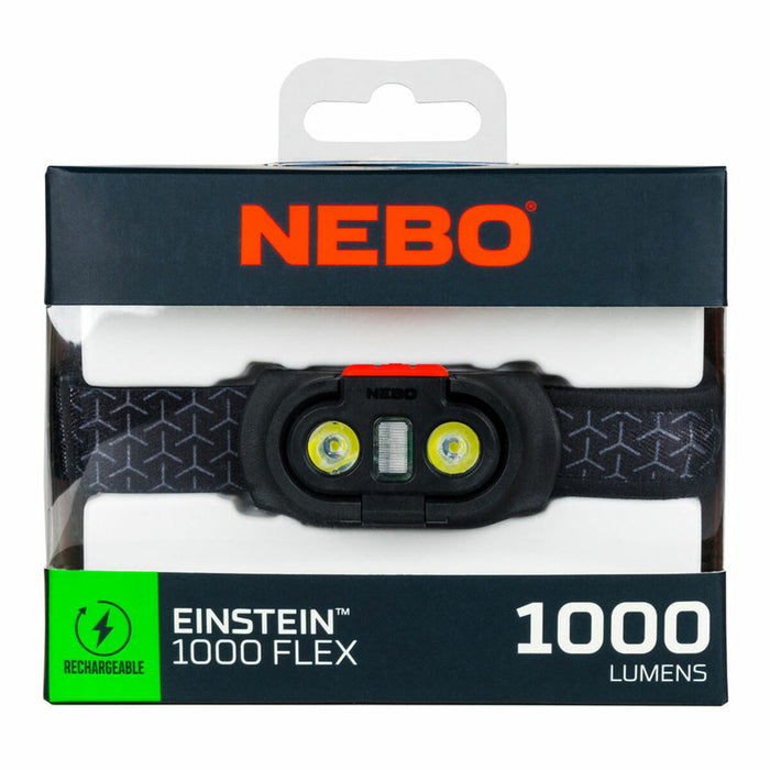 Lanternă LED pentru Cap Nebo Einstein™ 1000 Flex 1000 Lm