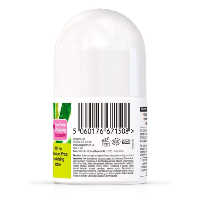 Deodorant Roll-On Dr.Organic DR00145 Arbore de ceai 50 ml