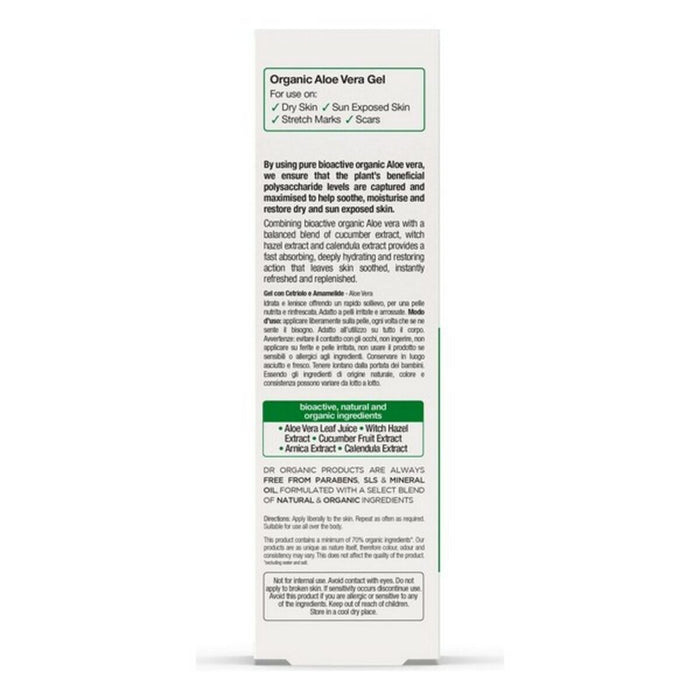 Gel de Baie Hidratant Cu Aloe Vera Dr.Organic DR00238 200 ml