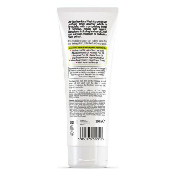 Gel de Curățare pentru Față Bioactive Organic Dr.Organic DR00243 200 ml