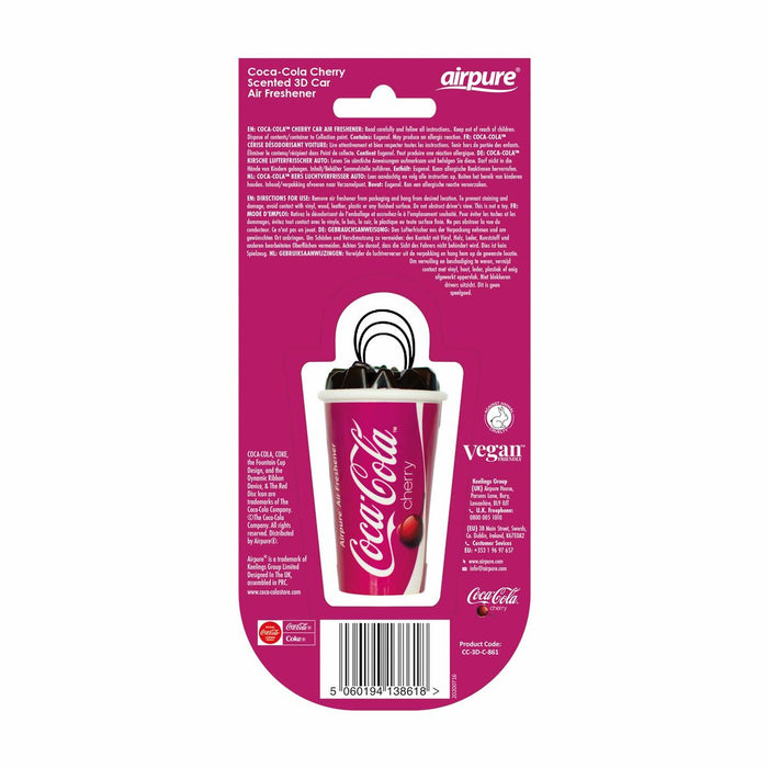 Odorizant pentru Mașină PERCC3D861 Coca-Cola Cherry