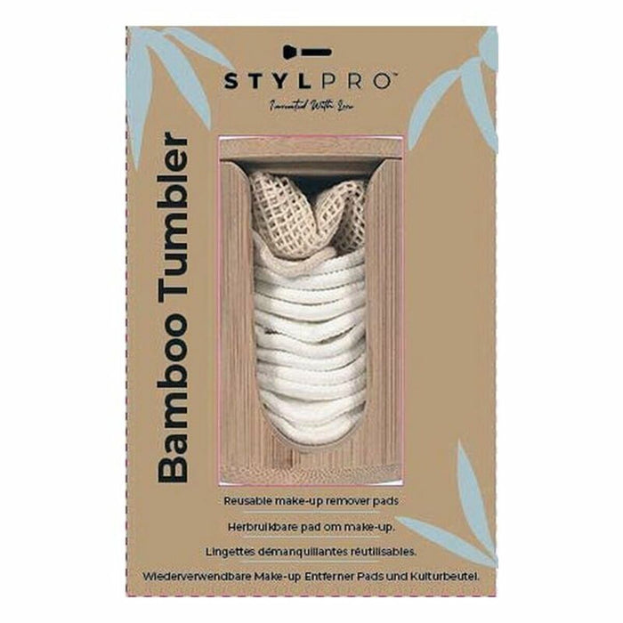 Set demachiere Stylideas Stylpro Bumbac Bambus Reutilizabil (10 pcs)