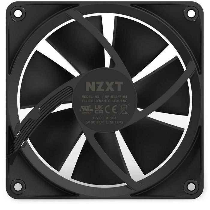 Ventilator de Unitate NZXT RF-R12SF-B1 Ø 12 cm (1 Unități)