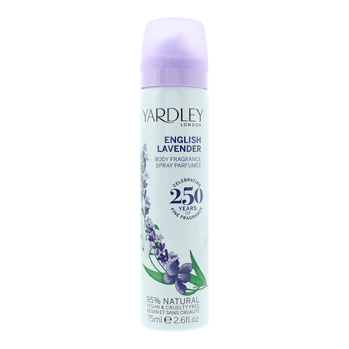 Deodorant spray Yardley English Lavender, pentru femei, 75 ml