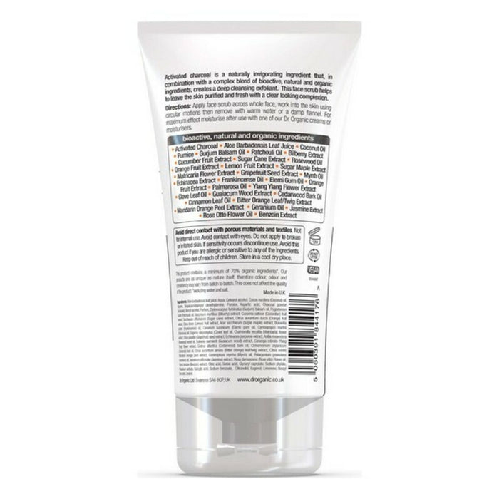 Exfoliant Față Bioactive Organic Dr.Organic (125 ml)
