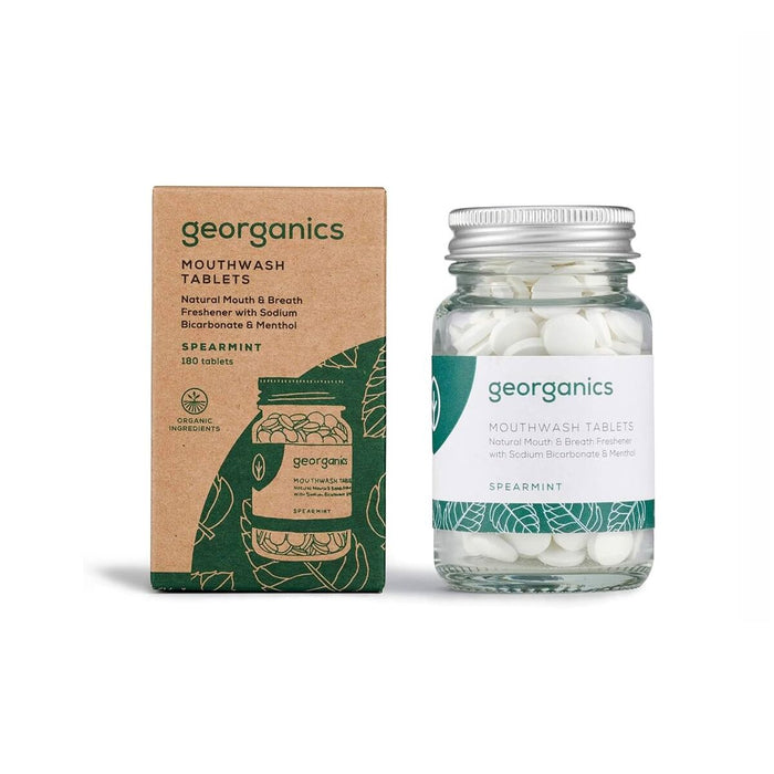 Apă de Gură Georganics Comprimat (pastile) Mentă 180 Unități