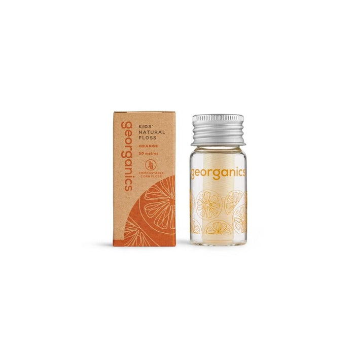 Ață Dentară Georganics Portocaliu 50 m